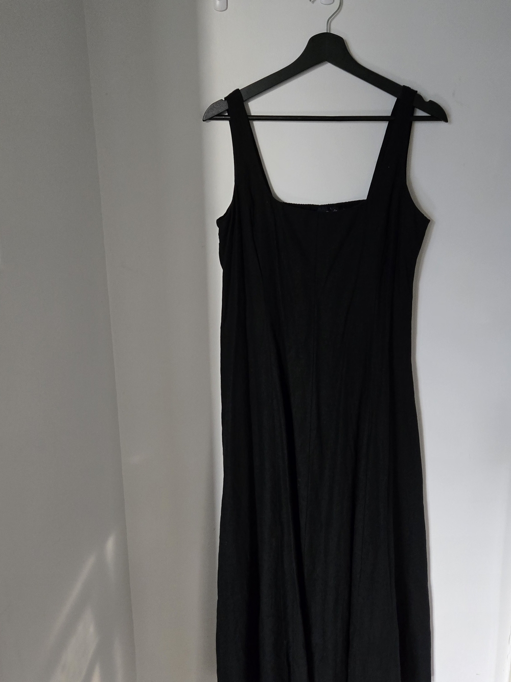 GAP Black Square-Neck Sleeveless Maxi Dress - Picture 2 of 4